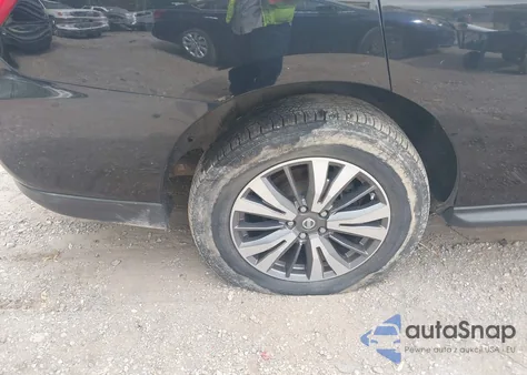 2017 Nissan Pathfinder S из США, поврежденный, VIN 5N1DR2MN2HC637647